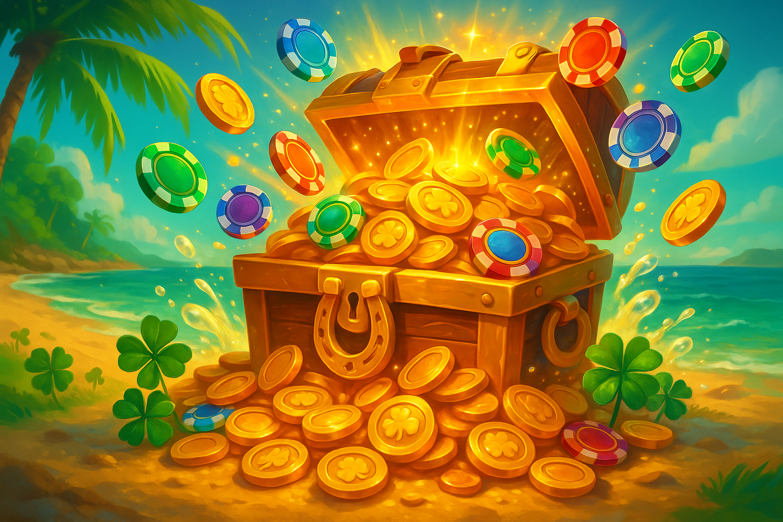 Bonus de bienvenue HolyLuck 500&euro; + 100 tours, site officiel